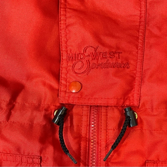 Rare Puffy Winter Coat XXL for Extreme Weather Branded Notre Dame Hounds VTG - Picture 12 of 17